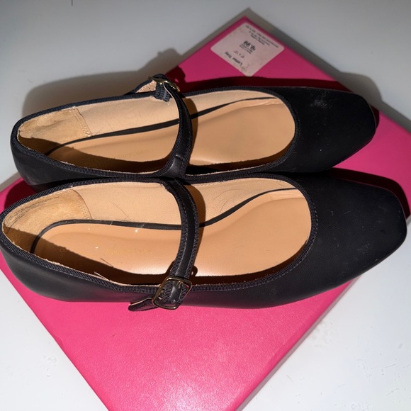 Time and tru Classic Black Mary Jane Flats - Picture 2 of 4